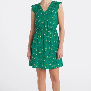 Stitch Fix 41 Hawthorn Green Midnight Scallop Detail Dress NWT | Size L